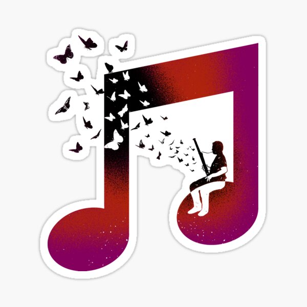 Music Bassoon Sticker