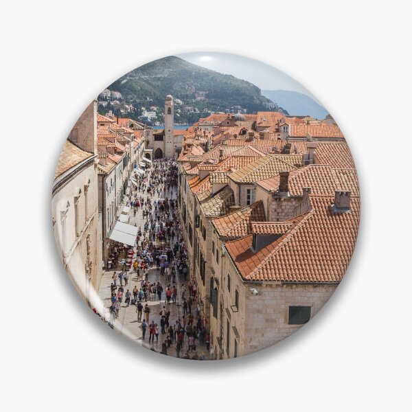 Item preview, Portrait crop of Dubrovniks Stradun designed and sold by wellsie82.