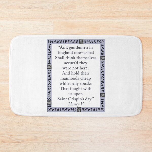 Item preview, And Gentlemen In England - Shakespeare designed and sold by CrankyOldDude.