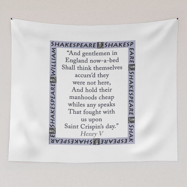 Item preview, And Gentlemen In England - Shakespeare designed and sold by CrankyOldDude.