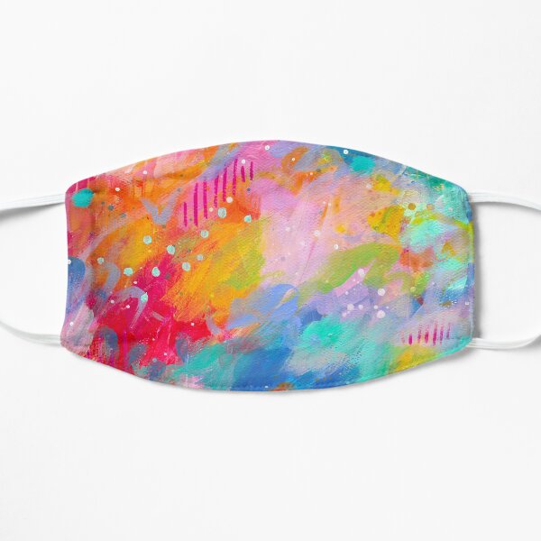Whimsical Rainbow Mask