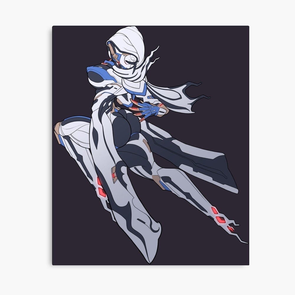 Warframe - Wisp (flat colors)