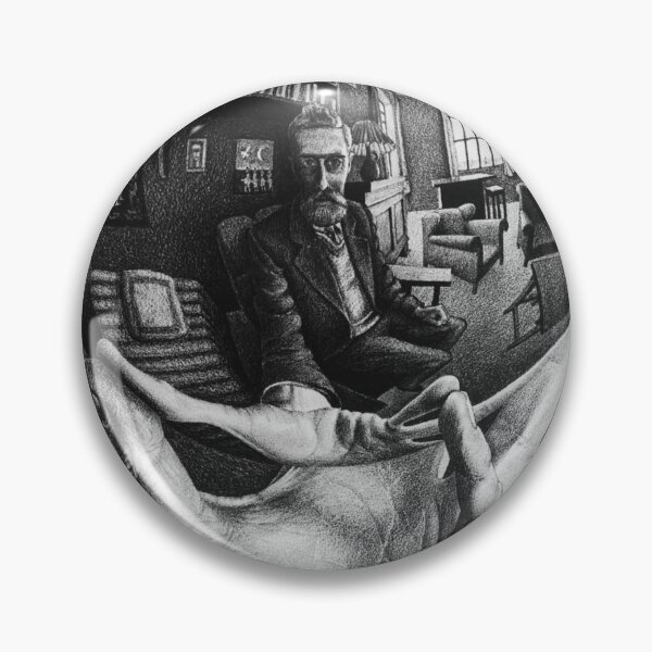 Item preview, M.C. Escher - Hand with Reflecting Sphere designed and sold by GammaRay.