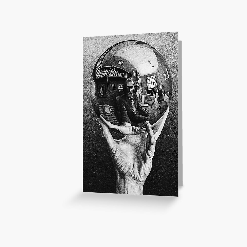 M.C. Escher - Hand with Reflecting Sphere