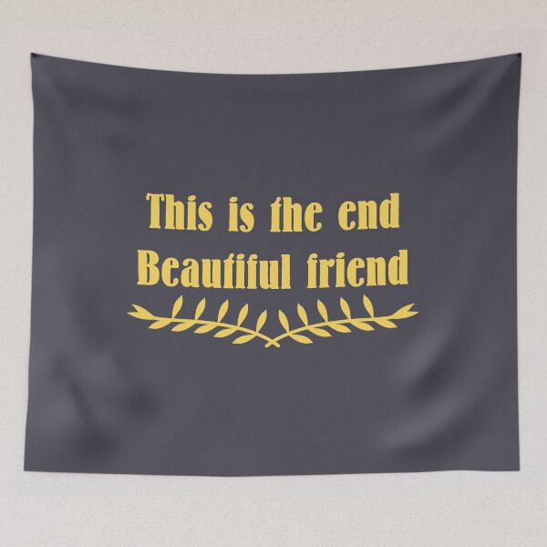 Item preview, The End, mustard designed and sold by perezzzoso.