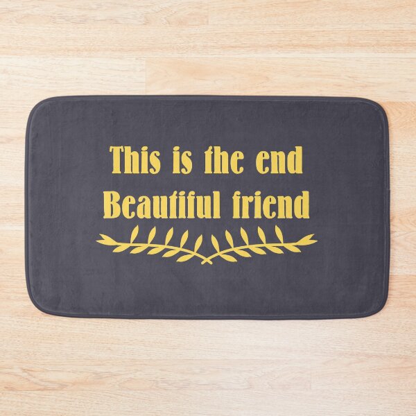 Item preview, The End, mustard designed and sold by perezzzoso.