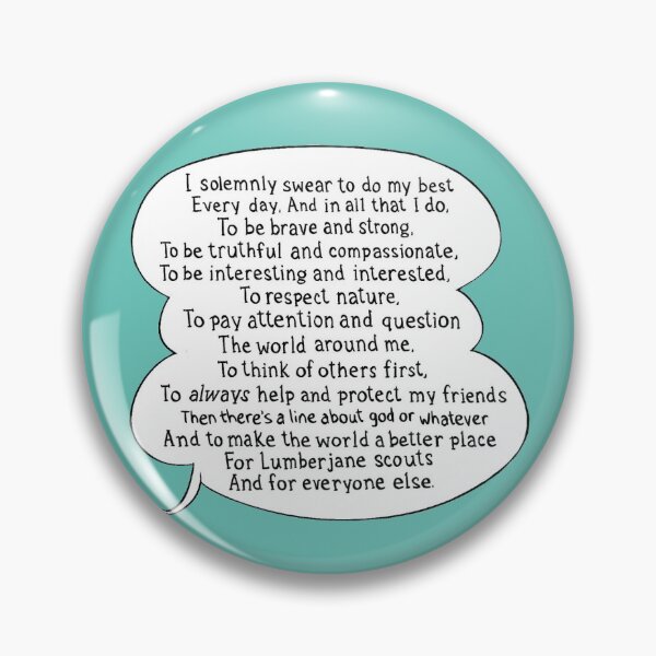 Item preview,  Lumberjanes Pledge designed and sold by theloneblonde.