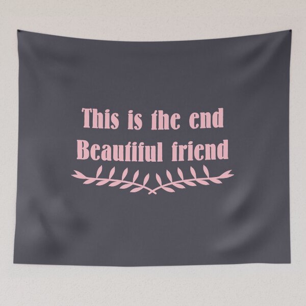 Item preview, The End, pink designed and sold by perezzzoso.