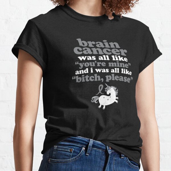 funny brain tumor t shirts