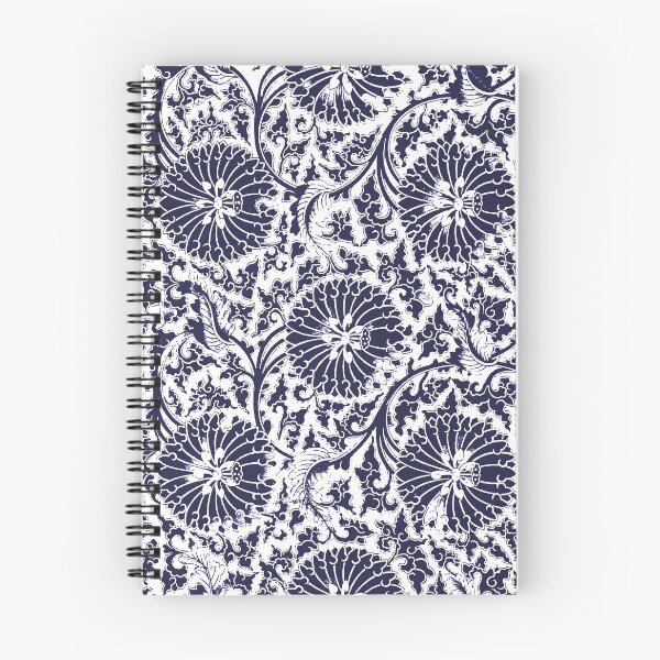 Item preview, Blue and White Floral Design designed and sold by minimalcinema.