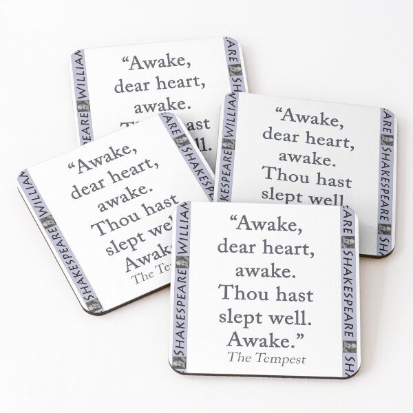 Item preview, Awake Dear Heart Awake - Shakespeare designed and sold by CrankyOldDude.