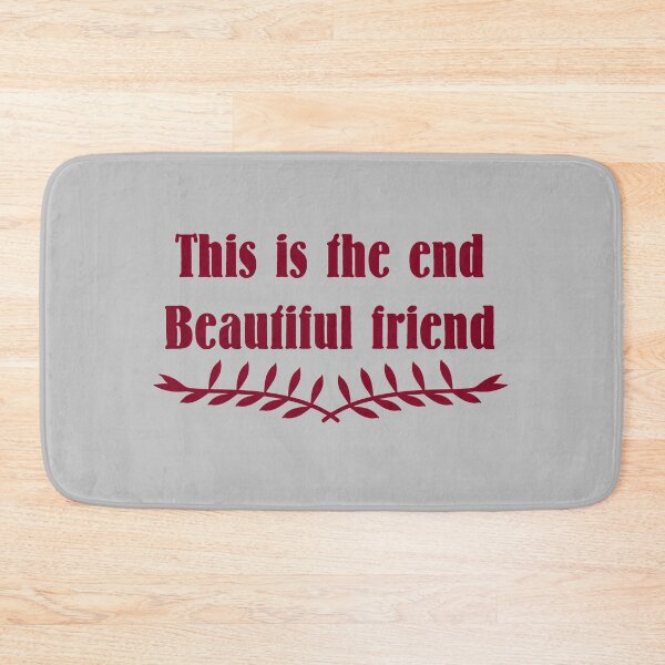 Item preview, The End, burgundy designed and sold by perezzzoso.