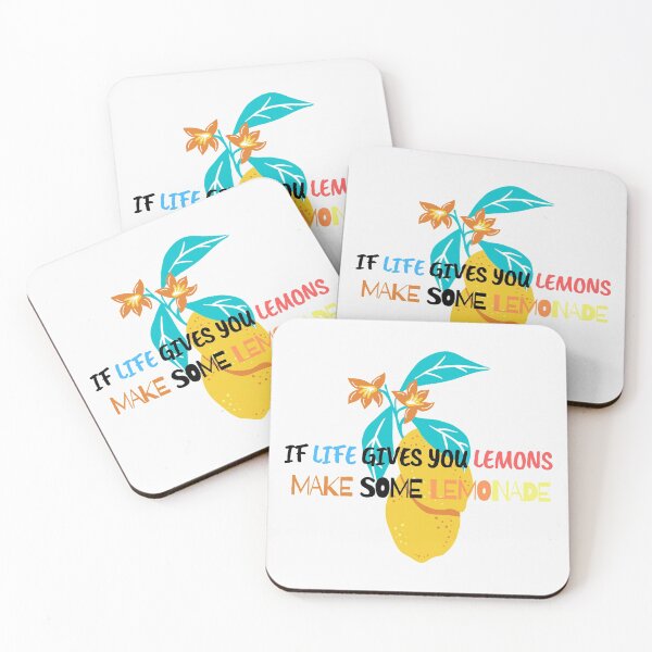 Item preview, LIFE GIVES YOU LEMONS, MAKE SOME LEMONADE FUNNY TEXT MESSAGE designed and sold by corner-shop.