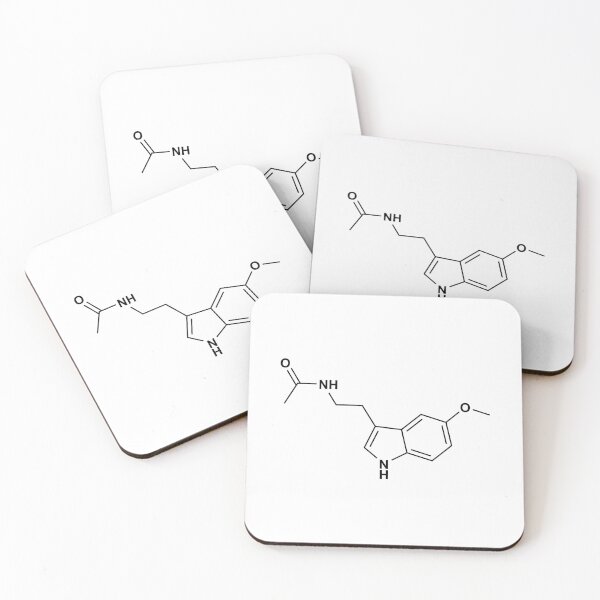Item preview, Melatonin Structural Formula designed and sold by GillyTheGhillie.