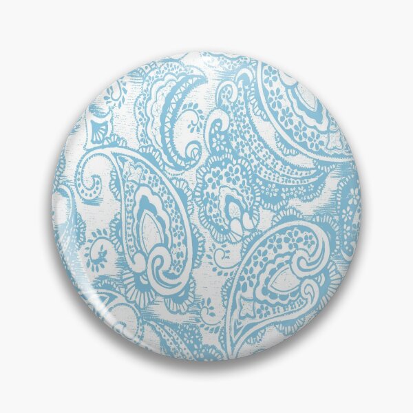 Item preview, paisley batik blue designed and sold by cobblehill.
