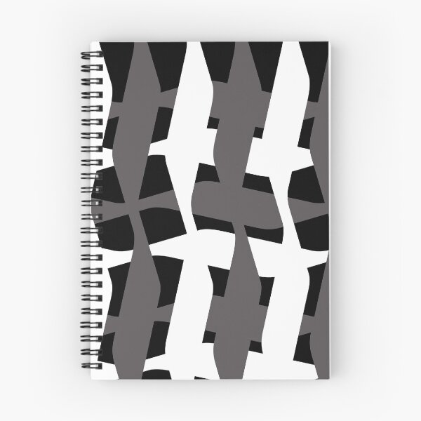 Artikelvorschau, Geometrisches Design Vintage Retro Linien schwarz weiss entworfen und verkauft von Move-Art.