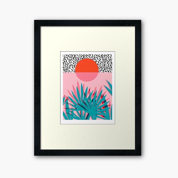 Item preview, Whoa - palm sunrise southwest california palm beach sun city los angeles hawaii palm springs resort decor designed and sold by wackadesigns.