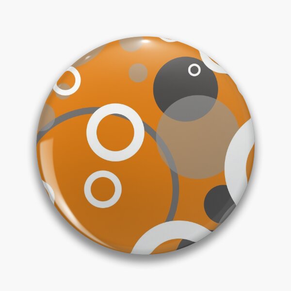 Item preview, Kopie von Kopie von Kopie von Kopie von Geometric Design with circles black orange designed and sold by Move-Art.