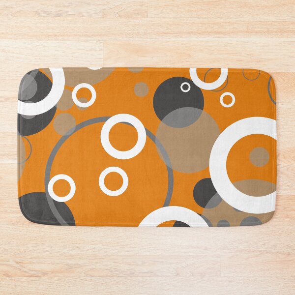 Item preview, Kopie von Kopie von Kopie von Kopie von Geometric Design with circles black orange designed and sold by Move-Art.