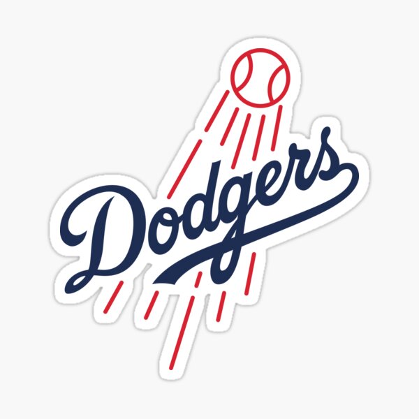 dodgers-angeles-los Sticker