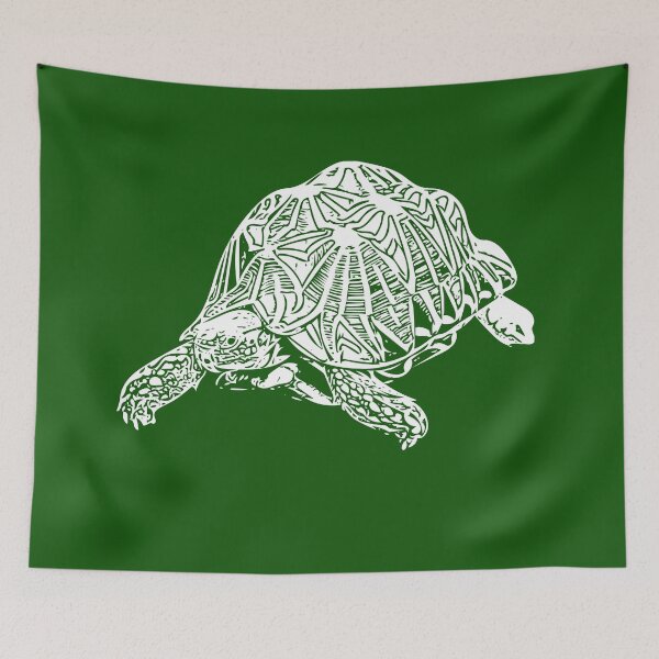 Item preview,  Indian Star Tortoise White  Print  designed and sold by designsasstultd.
