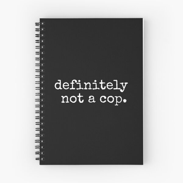 Item preview, Definitely Not A Cop Funny Police Undercover Sarcastic Humor Quote Joke Gift  designed and sold by alenaz.