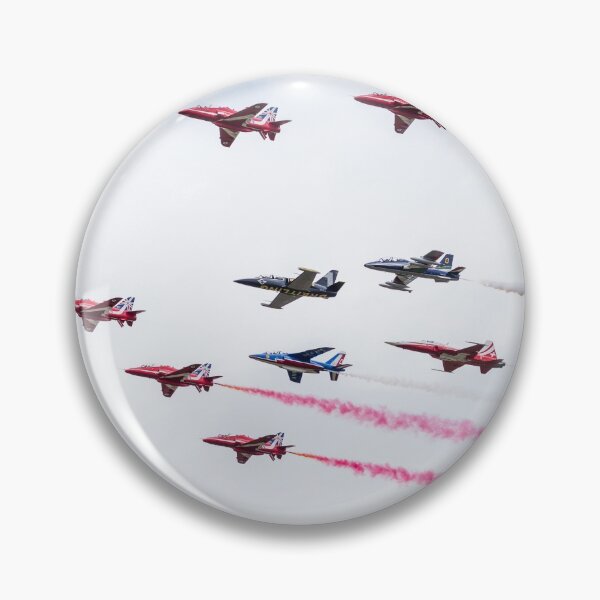 Item preview, Red Arrows 50th anniversary flypast closeup designed and sold by wellsie82.