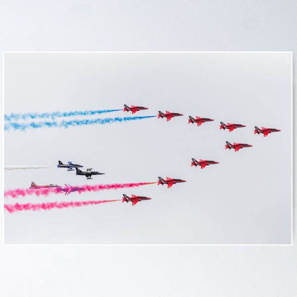 Item preview, Red Arrows 50th anniversary flypast designed and sold by wellsie82.