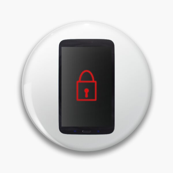 Item preview, Mobile Phone Locked With Padlock Symbol designed and sold by MarkUK97.