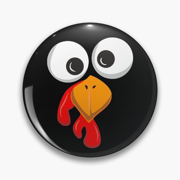 Item preview, Turkey Face Crazy Eyes Funny Thanksgiving Day Gift  designed and sold by alenaz.