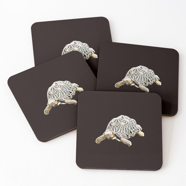 Item preview,   Indian Star Tortoise White Alternate Print  designed and sold by designsasstultd.