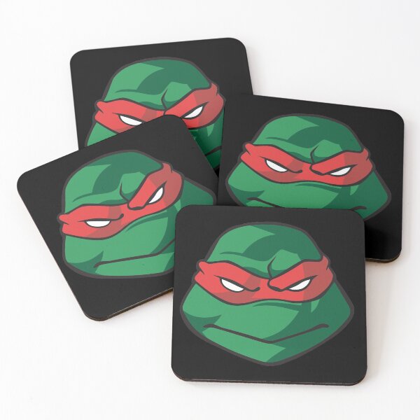 Item preview, TMNT Raphael face designed and sold by BlackHoleMedia.