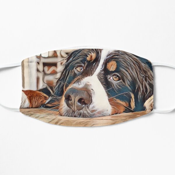 Dog Tired - Bernese Mountain Dog Mask