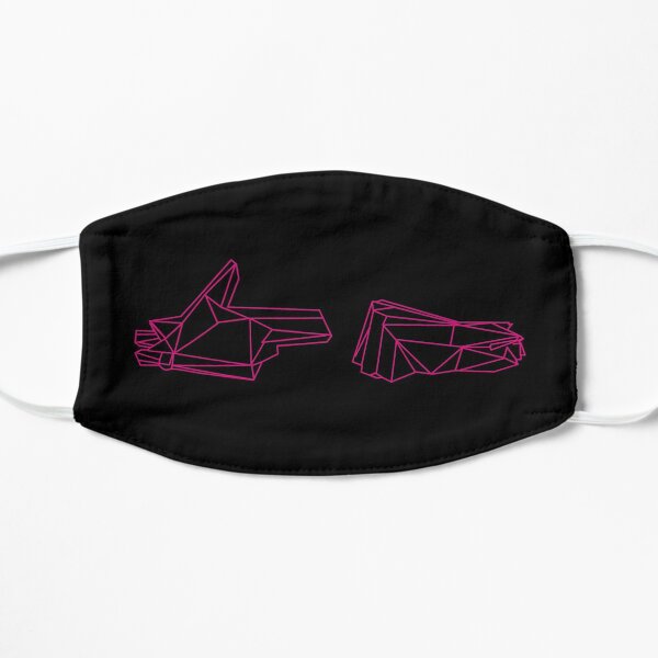 Run The Jewels 4 Wireframe Pink Mask