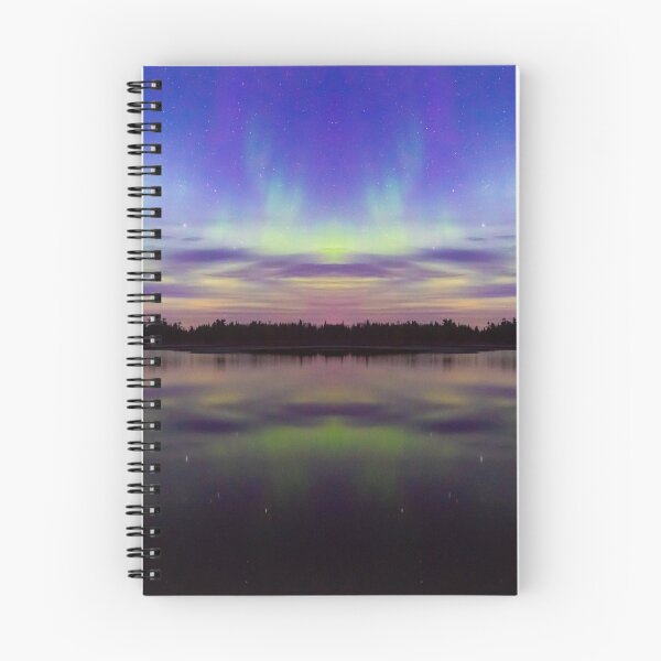 Item preview, Aurora Borealis rising as the sun sets designed and sold by wandakabel.