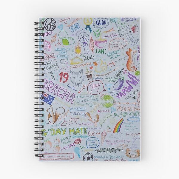 Item preview, Stray Kids Iconic Moments Doodle designed and sold by Thevampywolf.
