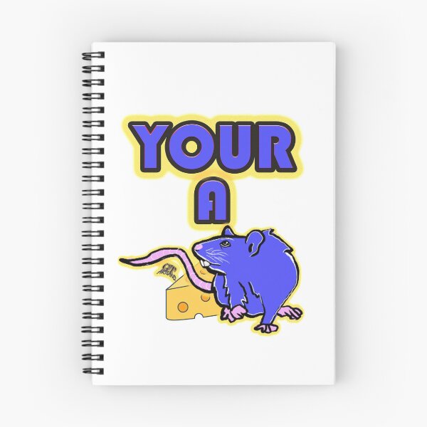 Item preview, Your A Rat Blue Mad Divertido Humorístico Divertido de GT Artland designed and sold by GTARTLAND.