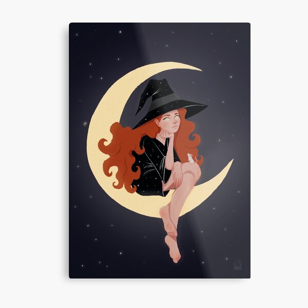 Moon Metal Print