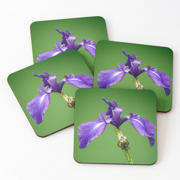 Item preview, Purple Iris designed and sold by FOLK ART FUSION by heidiannemorris.