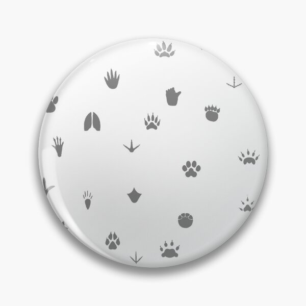 Item preview, Paw prints (monochrome) designed and sold by shallotman.