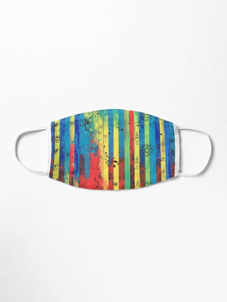 Alternate view of Prairie Fire Mask
