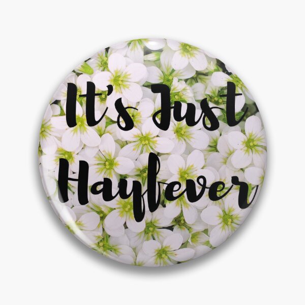 Item preview, It's Just Hayfever Black designed and sold by djalicat.