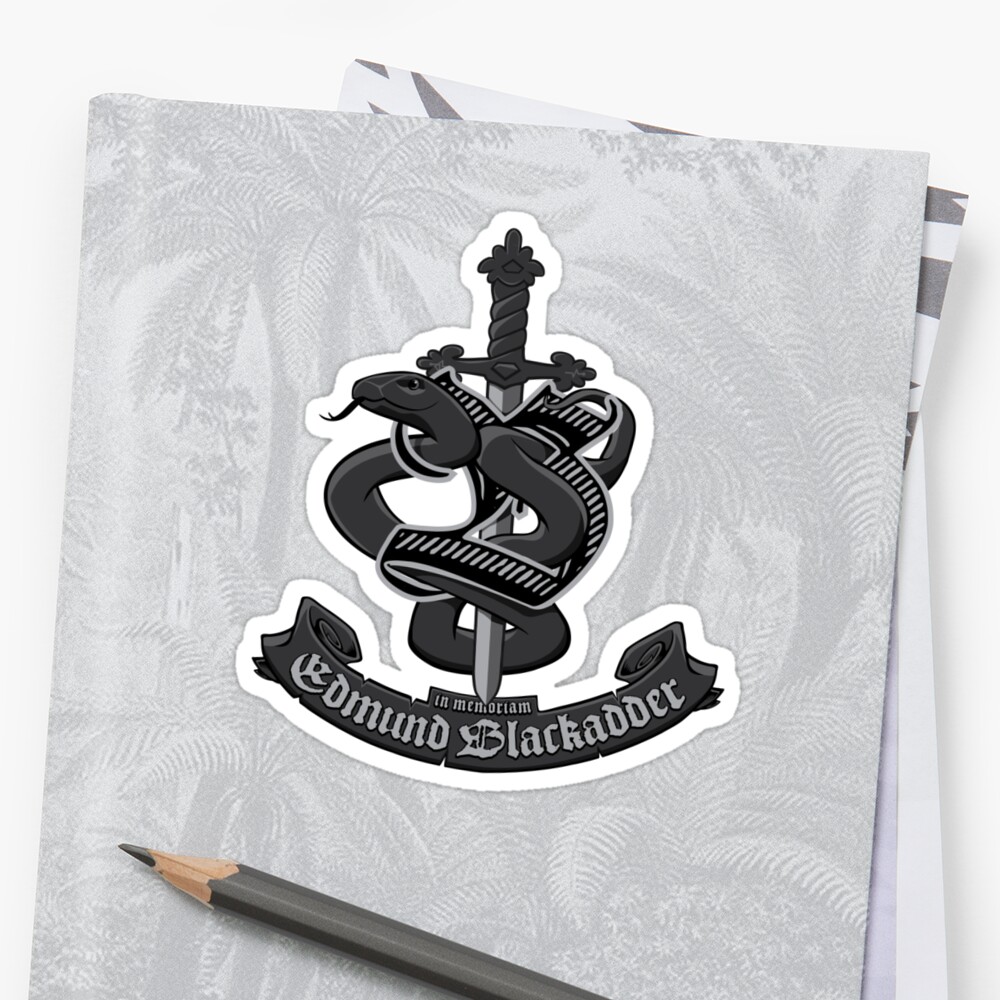 "All Hail Edmund B" Stickers By Kgullholmen | Redbubble