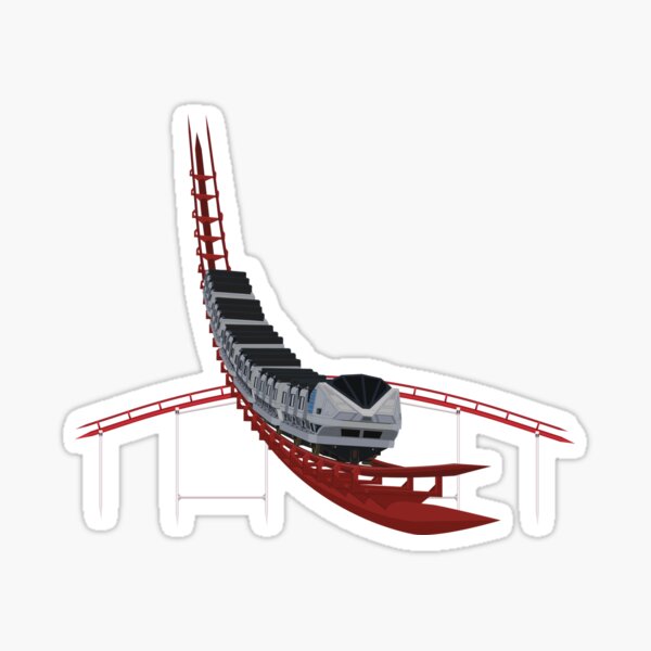 Magnum XL-200 Record Breaker Coaster Design Sticker