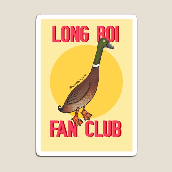 Long Boi Fan Club Magnet