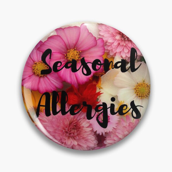 Item preview, Seasonal Allergies Floral Black designed and sold by djalicat.