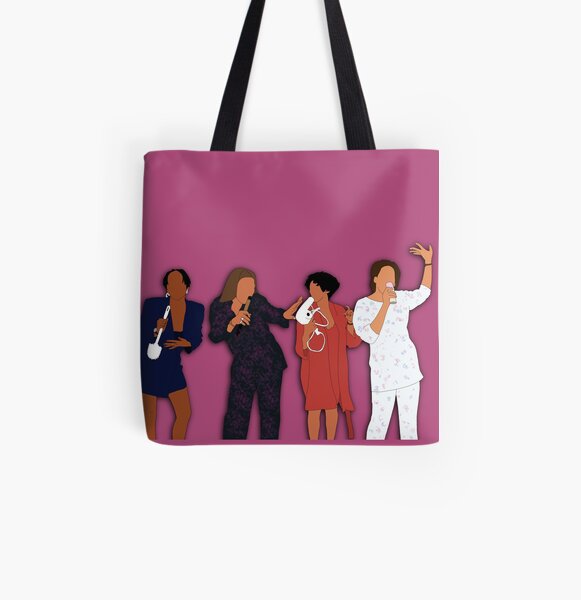 Living Single TV Show Fan Art All Over Print Tote Bag