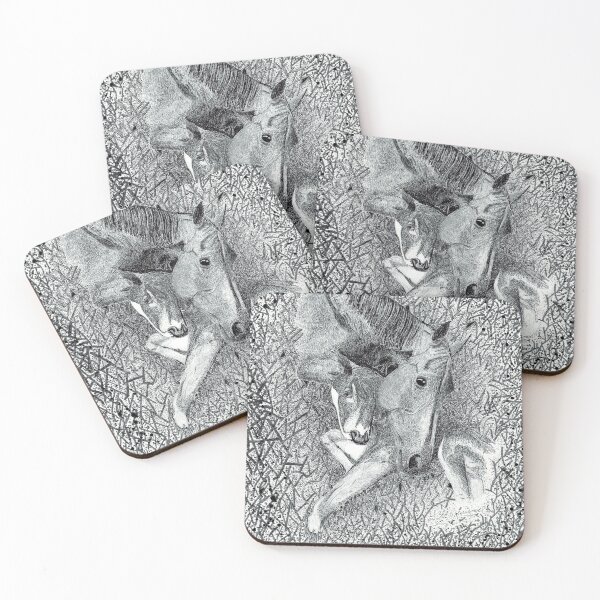 Item preview, Mama and Baby - B&W designed and sold by julieannart.