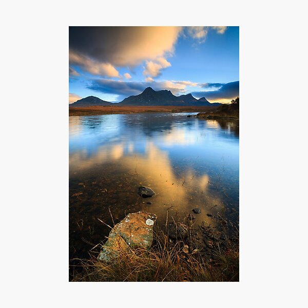 Item preview, Sunset Reflections (Loch Loyal) designed and sold by bitm2007.