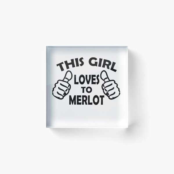 Item preview, This Girl Loves to Merlot! designed and sold by flipper42.